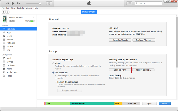 How to Extract Safari History from iTunes Backup