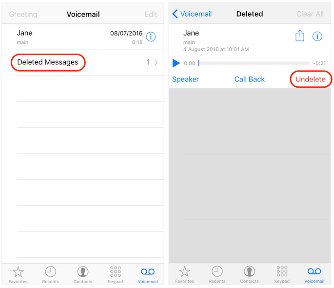 How to Recover Voicemails Messages on iPhone — Digiber